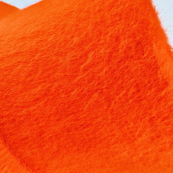 New WYETH Tenley in Orange Mohair Wool Flat Top Bucket Hat Women’s One Size main image 12